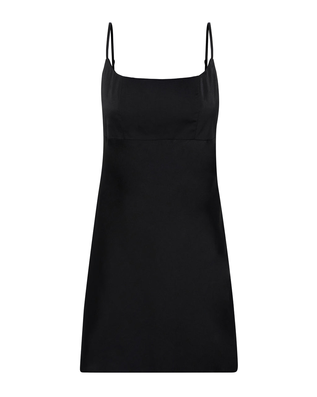 Black Cocktail Mini Dress